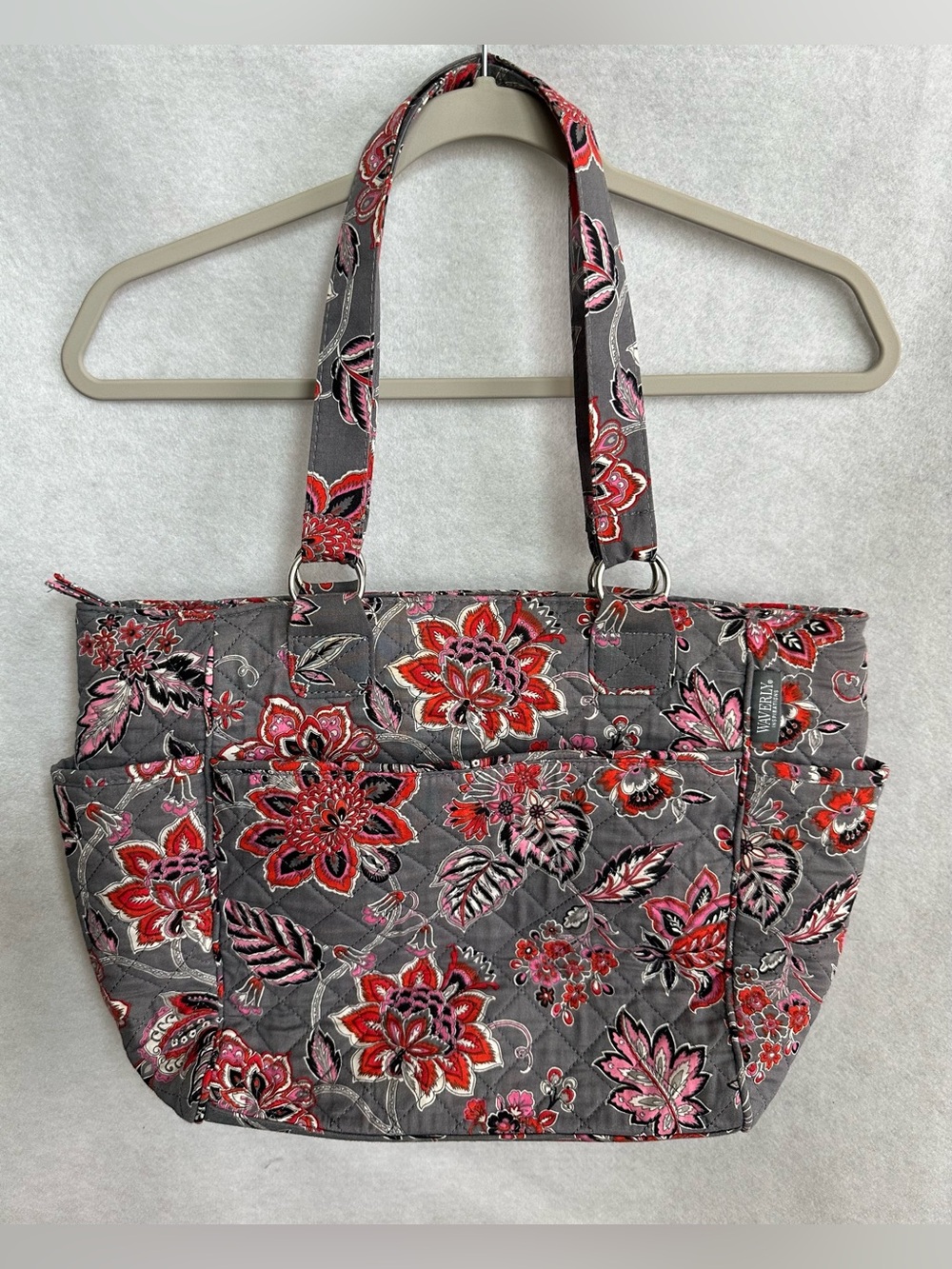 Waverly Quilted Floral Shoulder Bag